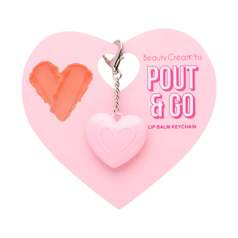 Bálsamo Labial Llavero Pout & Go · Beauty Creations