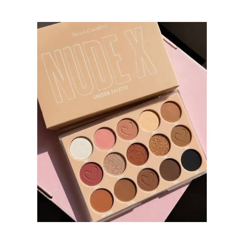 Paleta de Sombras Nude X · Beauty Creations