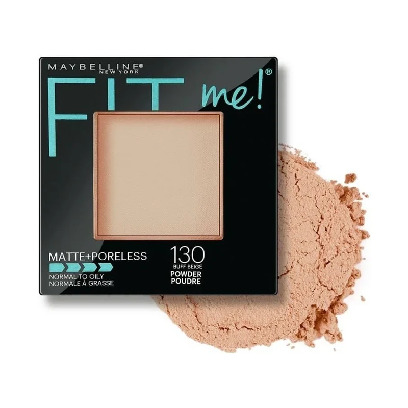 Polvos Fit Me Matte + Poreless 130 · Maybelline