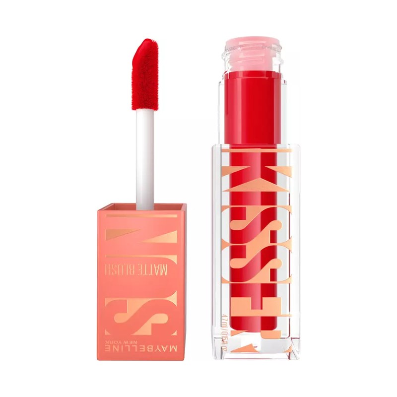 Rubor Líquido Sunkisser Blush Spicy Red · Maybelline